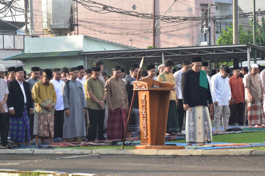 Kodim Tegal Gelar Shalat Idul Fitri 1445 Hijriah