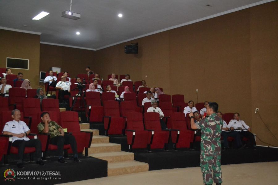 Dandim Tegal Beri Motivasi Kepada ASN Kabupaten Tegal, Demi Mewujudkan Tujuan Organisasi