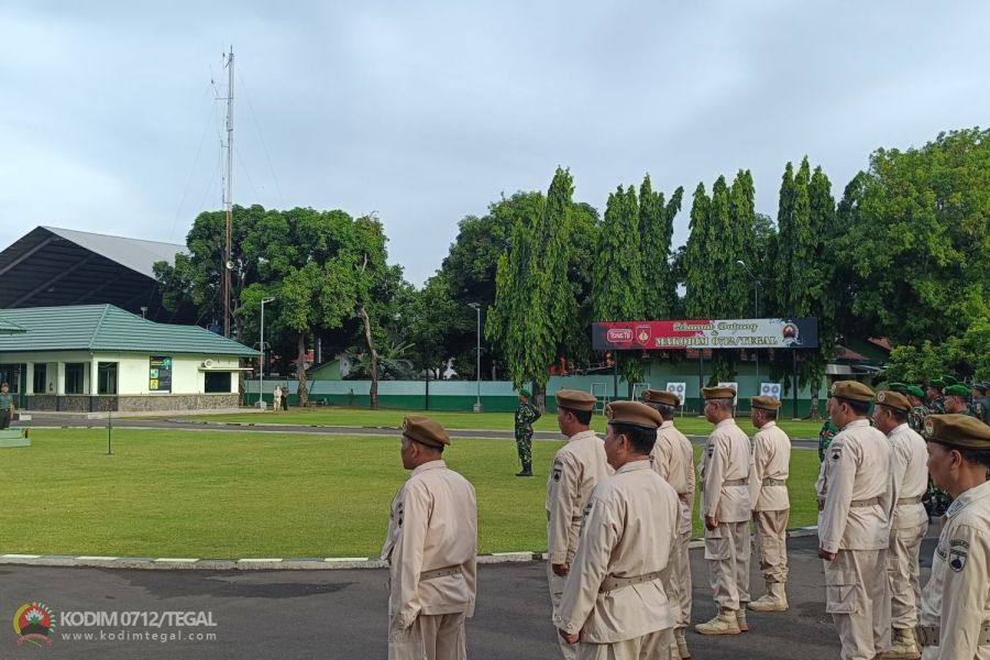 Pupuk Jiwa Nasionalisme Prajurit Dengan Upacara Bendera