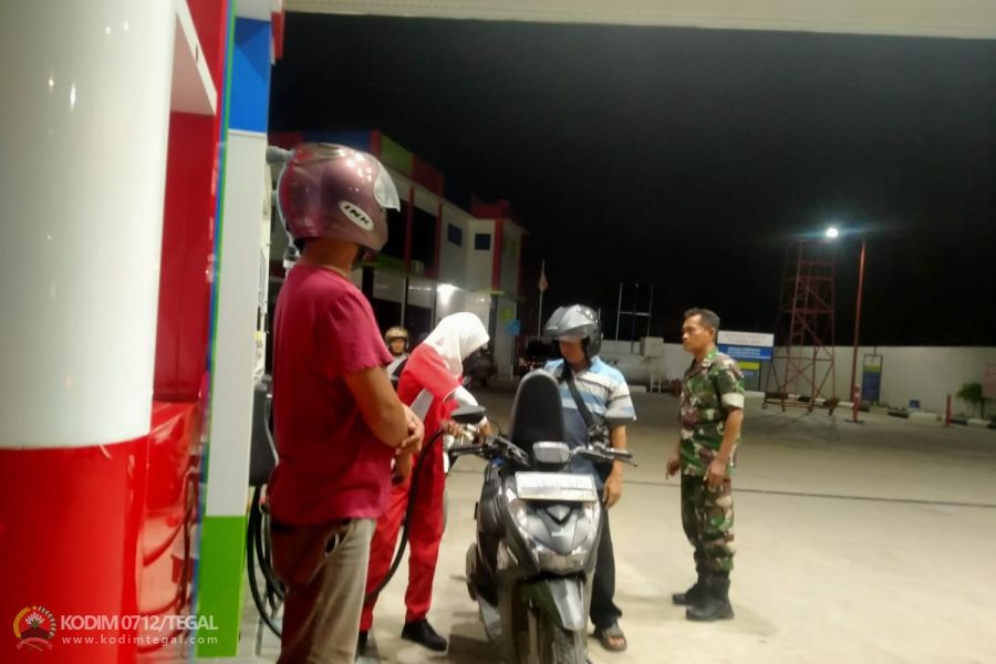 Pastikan Aman, Babinsa Aktif Patroli Obvit Wilayah Koramil Tarub