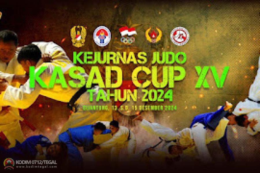 Kejurnas Judo Kasad Cup XV Tahun 2024 Bakal Digelar di Cijantung, Ini Jadwalnya