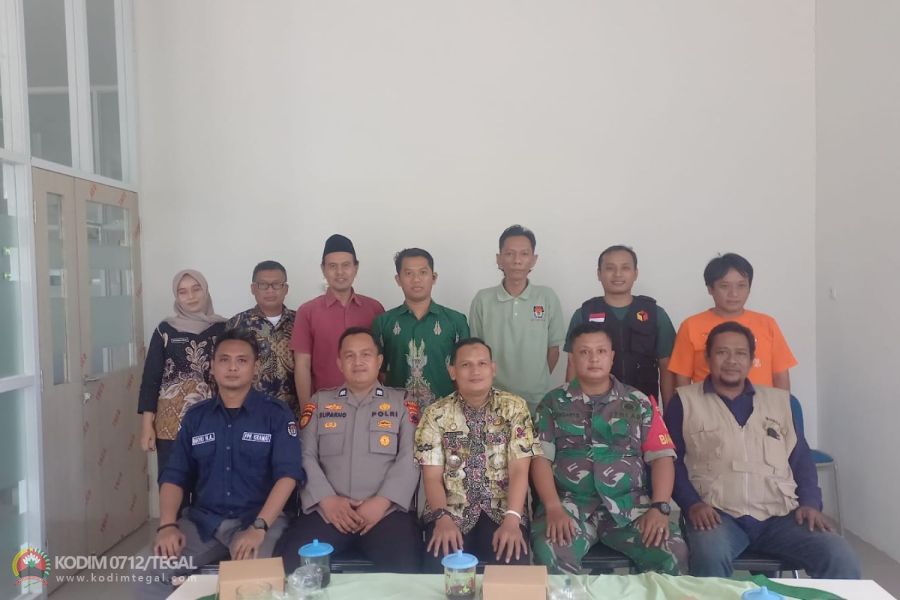 Babinsa Koramil Kramat Hadiri Rapat Koordinasi Persiapan Pendistribusian Logistik Pilkada 2024