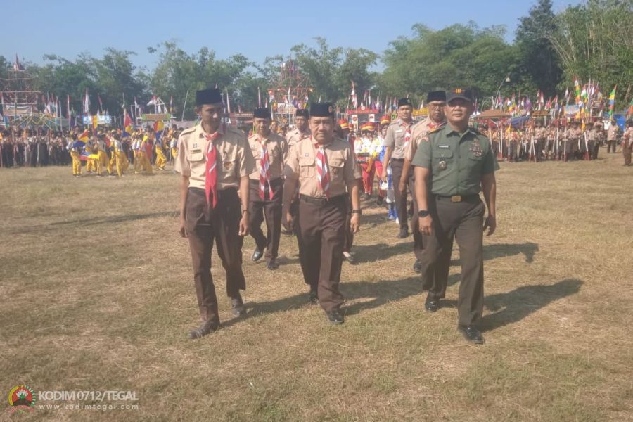 Danramil Suradadi Hadiri Upacara HUT Pramuka Ke � 63 Tahun 2024