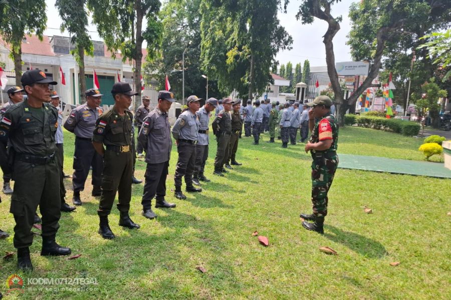 Danramil 14 Slawi Berikan Pelatihan Linmas Se � Kecamatan Slawi