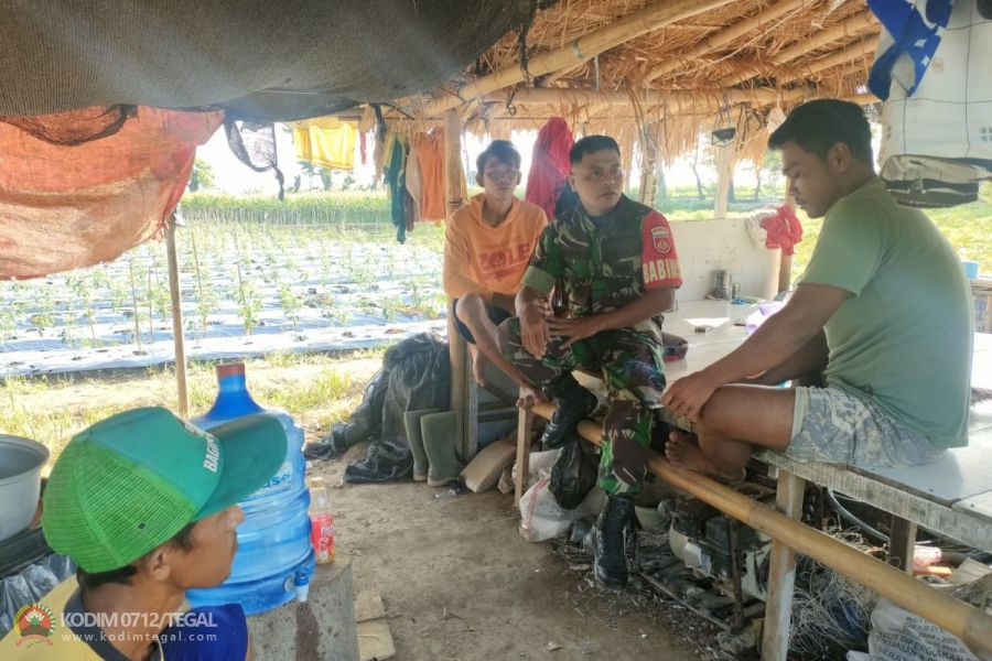 Melalui Komsos, Wujud Kedekatan Babinsa Dengan Warga Binaan