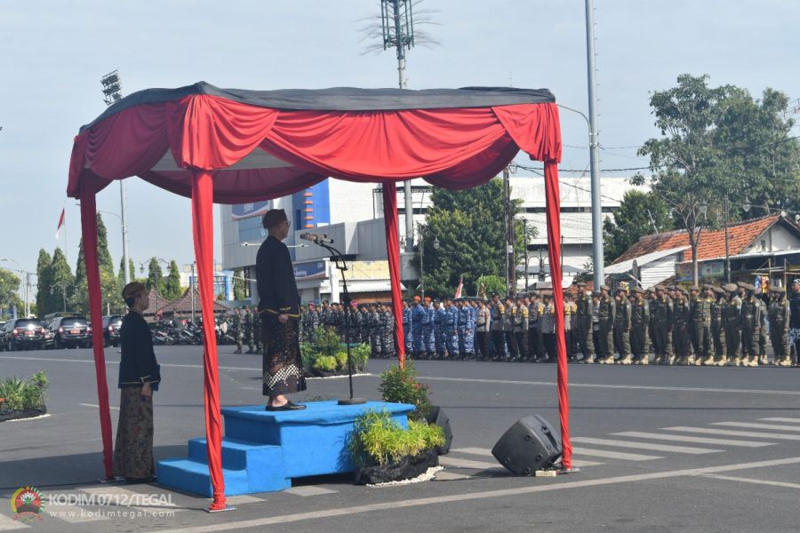 Dandim Tegal Hadiri Upacara Hari Jadi Kota Tegal Ke � 444 Tahun 2024