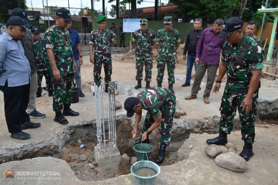 Masjid Di Kabupaten Tegal Bertambah Satu Di Asrama Kodim 0712 Tegal