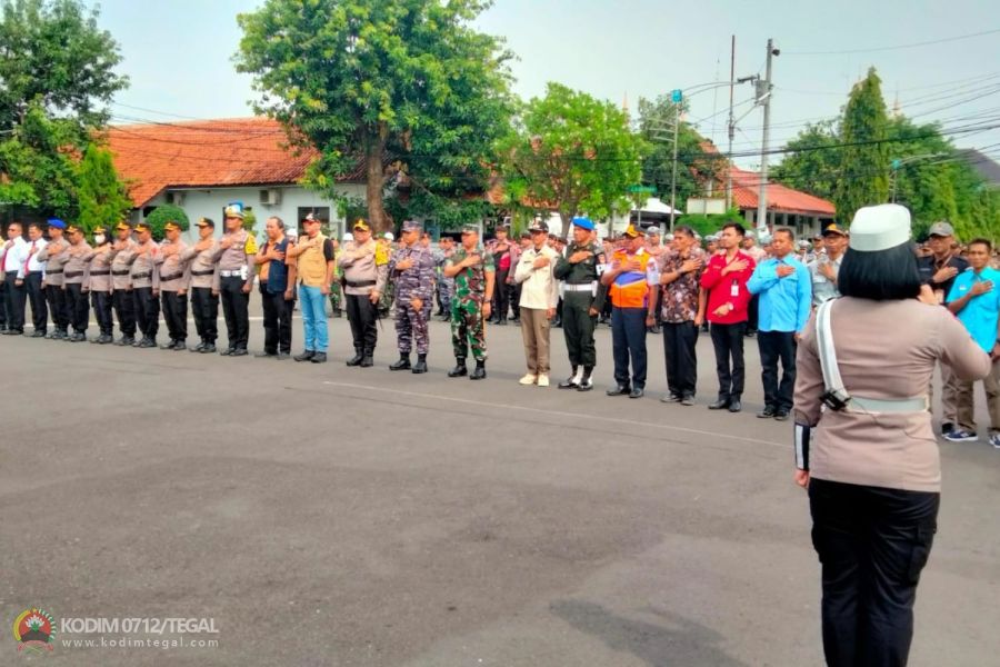 Dandim 0712 Tegal Korem 071 Wijayakusuma Ikuti Apel Deklarasi Jateng Zero Knalpot Brong