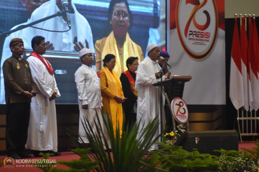 Dandim Tegal Hadiri Tasyakuran Dan Doa Bersama Dalam Rangka Hari Bhayangkara Ke-78 Tahun 2024