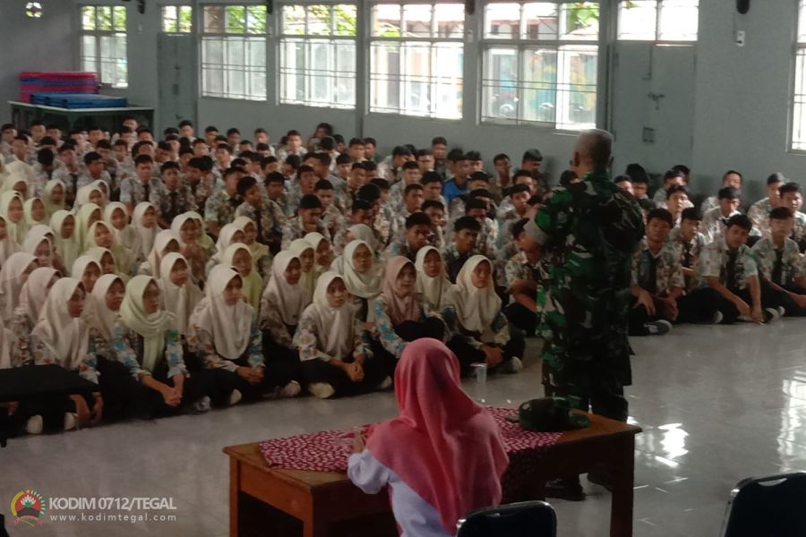 Danramil Slawi Sosialisasikan Rekrutmen Tamtama PK TNI AD TA 2025