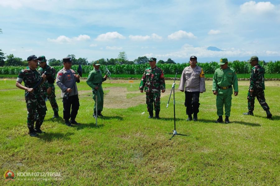 Jelang Upacara Pembukaan, Kodim 0712 Tegal Gelar Gladi Upacara Pembukaan TMMD Ke-123 Tahun 2025