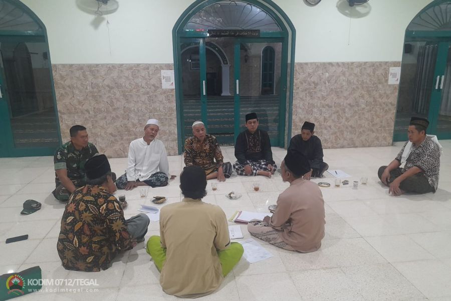 Pupuk Kebersamaan, Serka Agus Silahturahmi Dengan Tokoh Agama